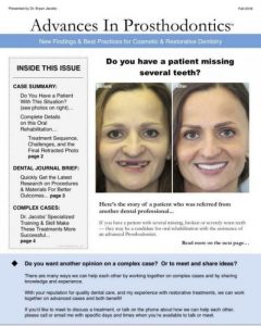 Clinical case study: correcting failing dental restorations with advanced prosthodontic techniques