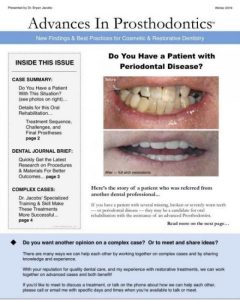 Full mouth oral rehabilitation for a patient with advanced periodontal disease - Before and after clinical photos