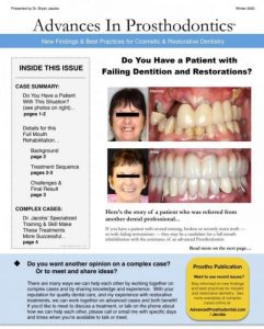 Before and after dental photos showing full mouth rehabilitation for a patient with failing dentition and restorations