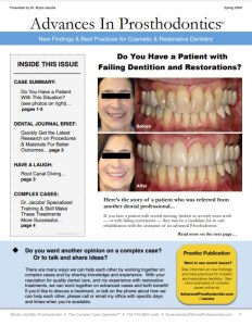 Before and after results for complex dental case involving failing dentition and full-arch restorations - Avances en prostodoncia