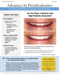 Before and after dental results for a patient with high esthetic demands treated with advanced cosmetic prosthodontics